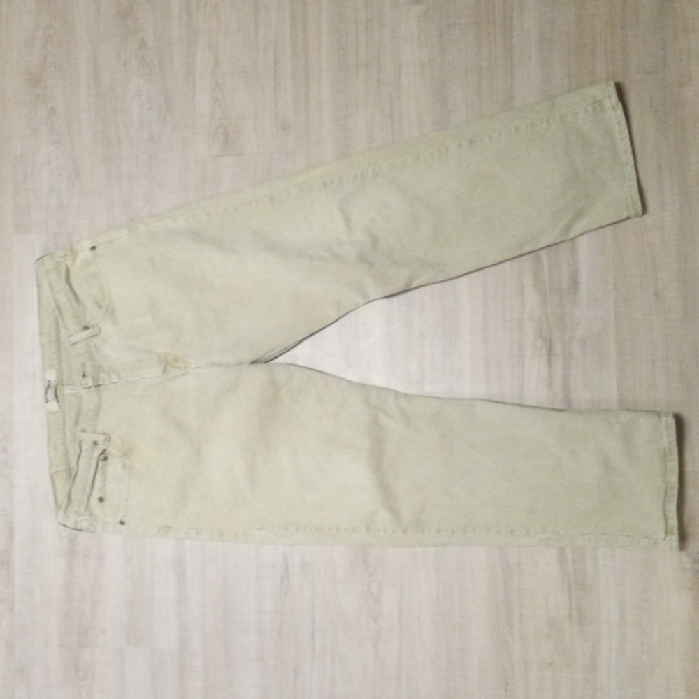 Men's wrangler 38 x30 khaki jean pants